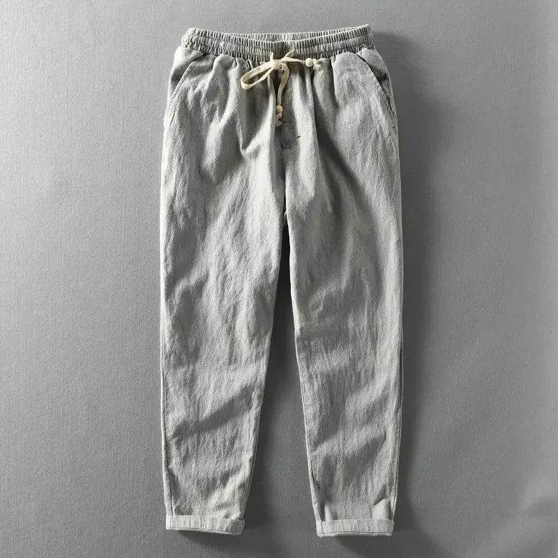 Daniel | Linen Summer Trousers